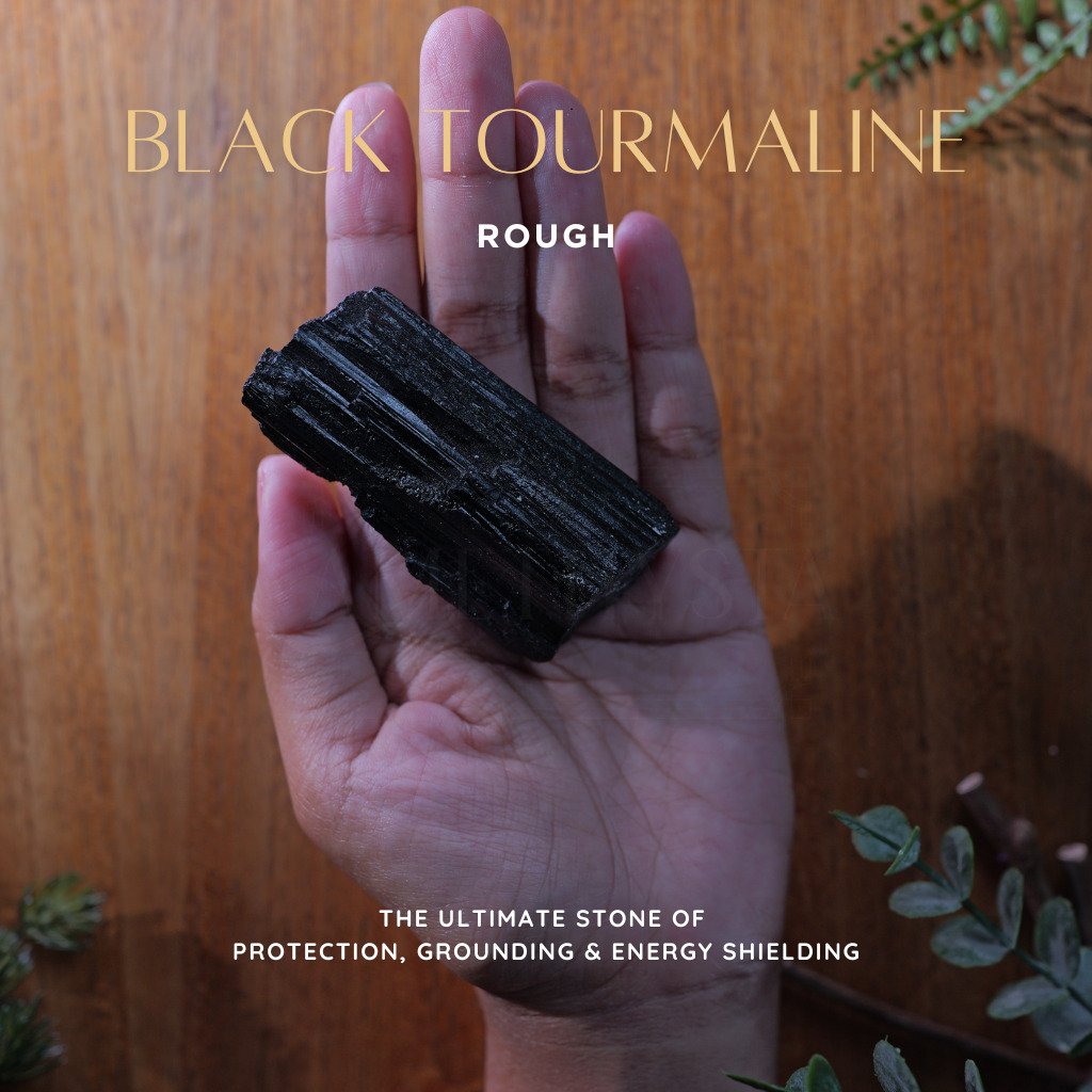 Black Tourmaline Rough